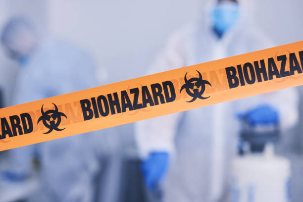 Professional Drug Lab Cleanup technician working in West Roxbury, MA